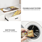 Retro Wine Drinks Pattern Dish Drying Mats - Image 6