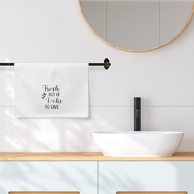 GROBRO7 Funny Sayings Hand Towel - Image 4