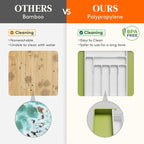 Lifewit Utensil Organizer for Kitchen Drawer, Expandable Cooking Silverware Tray - Image 5