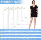 Garment Bags for Hanging Clothes 24'' x 55'' Coat Covers for Closet Foldable - Image 2