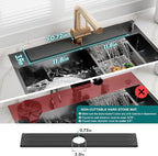 Kitchen Sink Splash Guard – Stone Diatomite Faucet Drying Matt, Modern Kitchen - Image 4