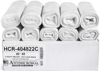Aluf Plastics High Density Trash Bags, 45 Gallon, 22 Micron, by AlufPlastics