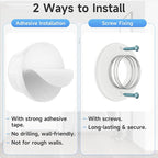 8PC Door Stoppers for Wall, 1.65 x 0.9 Inch Door Knob Wall Protector - Image 5