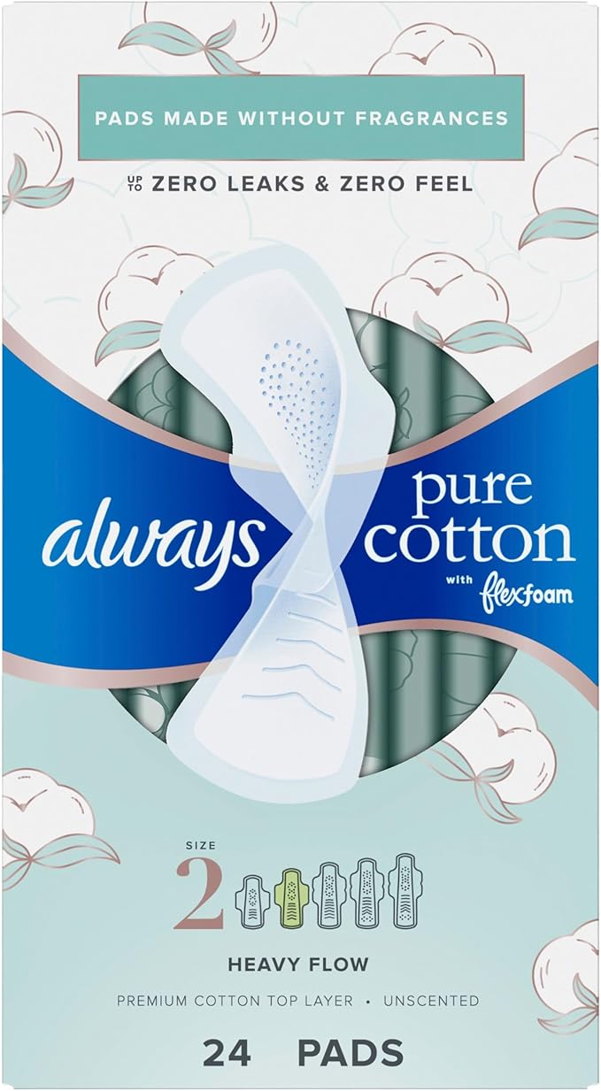 Always Pure Cotton Feminine Pads - Image 10