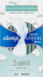 Always Pure Cotton Feminine Pads - Image 10