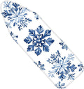 Nuxovilar Blue Snowflake Ironing Board Cover, 15 * 54inch, Fit Most Standard by Nuxovilar