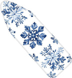 Nuxovilar Blue Snowflake Ironing Board Cover, 15 * 54inch, Fit Most Standard by Nuxovilar