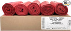 Ultrasac Heavy Duty 55 Gallon Red Trash Bags by Ultrasac