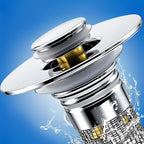 Bathroom Sink Drain Strainer, Pop-up Sink Drain Strainer - Image 3