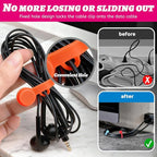 12pcs Silicone Magnetic Cord Organizer Cable Ties Reusable Clips, Cable Straps - Image 3