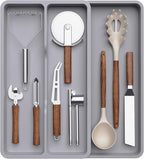 Lifewit Utensil Organizer for Kitchen Drawer, Expandable Cooking Silverware Tray by Lifewit