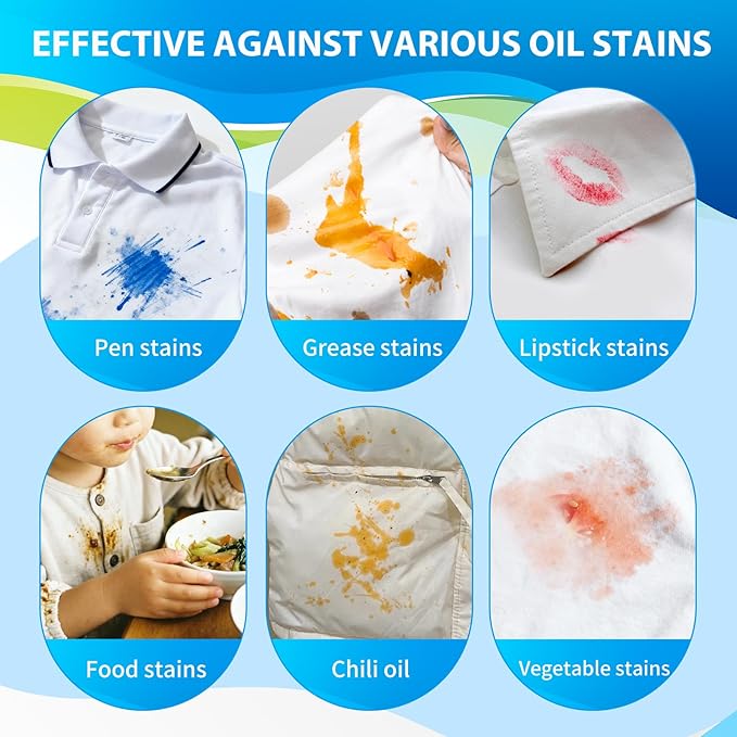 Clothes Grease Stain Remover, Newborn & Baby Essentials, Laundry Stain Treatment - Image 5