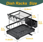 LIYI Dish Drying Rack, Large Dish Rack - Image 3