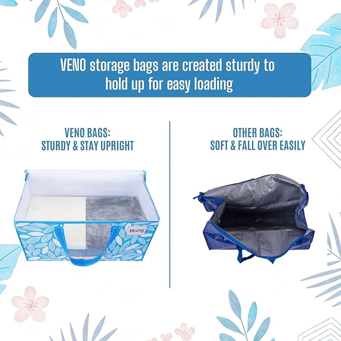 VENO 10 Pack Moving Bags, Storage Bins - Image 6
