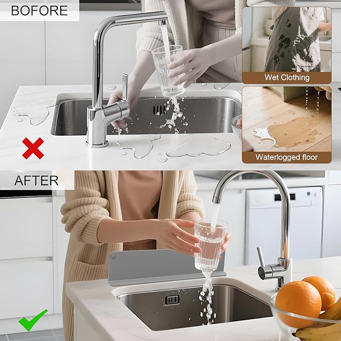 Silicone Sink Splash Guard, Sink Splash Guard - Image 6