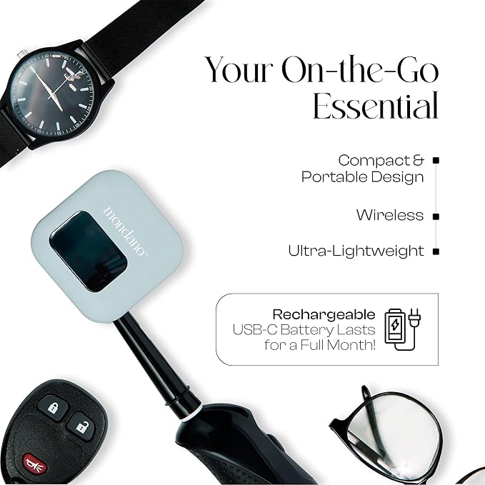Mondano UV-C Toothbrush Sanitizer and Holder, Toothbrush Case - Image 4