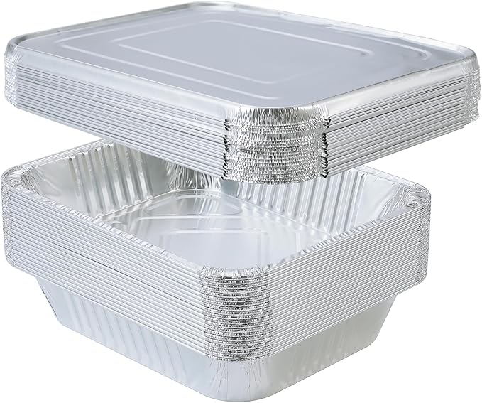 Disposable 9x13 Aluminum Foil Pans by Waytiffer