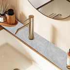 Kitchen Sink Splash Guard 2 PCS 30 Inch Sink Faucet Mat Splash Guard - Image 7