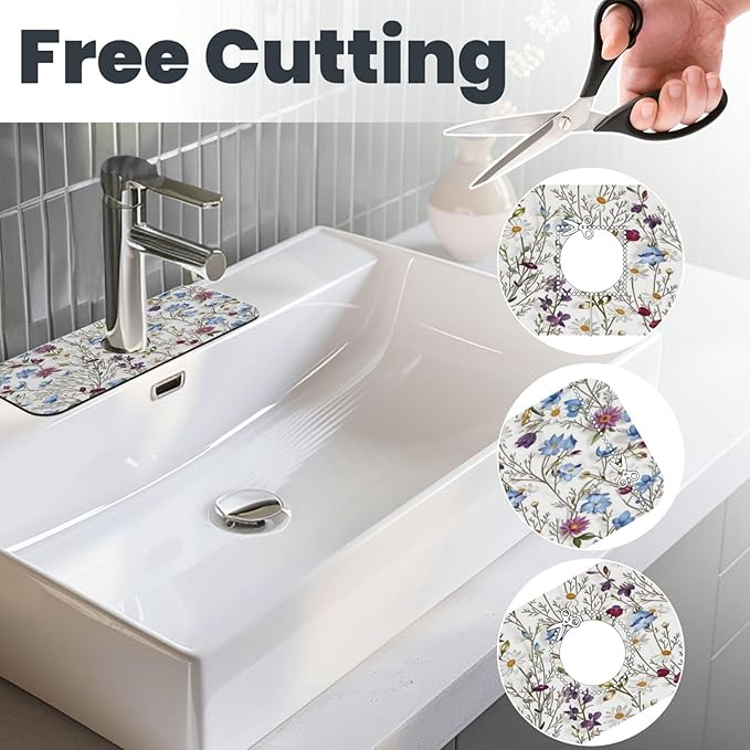 Garden Kitchen sink faucet pad, strong water absorption, anti slip, very - Image 3