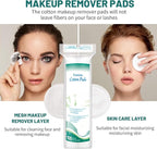 Premium Cotton Rounds for Face, 100% Pure & Natural Facial Cleansing Round Pads - Image 3