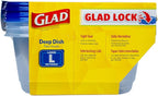 Glad GladWare Deep Dish Food Storage Containers, Large Rectangle - Image 6