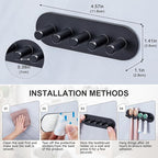 Electric Toothbrush Head Holder, Toothbrush Holders Wall Mounted, Adhesive - Image 9