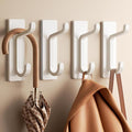 pickpiff Wall Hooks for Coat and Towel: 13LB Adhesive Door Hanger Stick on by pickpiff