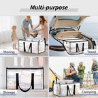8 Pack Extra Large Heavy Duty Moving Bags, Reinforced Handles & Heavy-Duty - Image 6