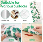 Lucomb 8 Pack Swedish Dish Cloths Washable, Reusable Cleaning Kitchen Paper - Image 5