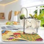 Absorbent Dish Drying Mat for Kitchen Counter - Image 5