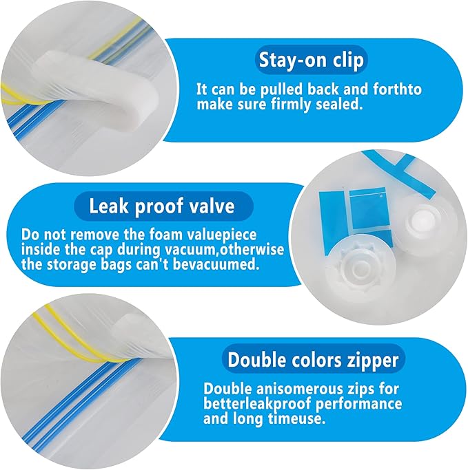 HIBAG Vacuum Storage Bags, Vacuum Seal Bags - Image 8