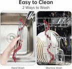 Tomorotec Foldable Stainless Steel Triangle Roll-Up Dish Drying Rack - Image 5