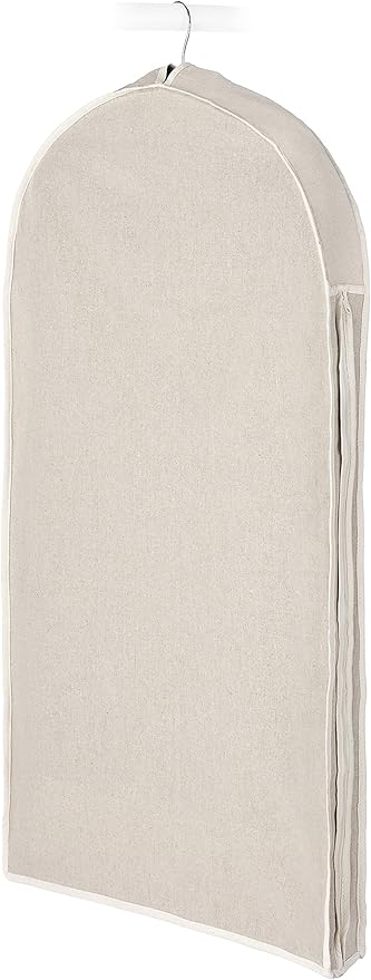 Whitmor Zippered Garment Bag Natural Linen by Whitmor