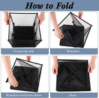 Zopeal 6 Pack Popup Laundry Hamper 13 Inch Collapsible Laundry Baskets - Image 4