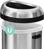simplehuman Code U 200 Count, Dispenser Pack Custom Fit Liners, Drawstring - Image 4