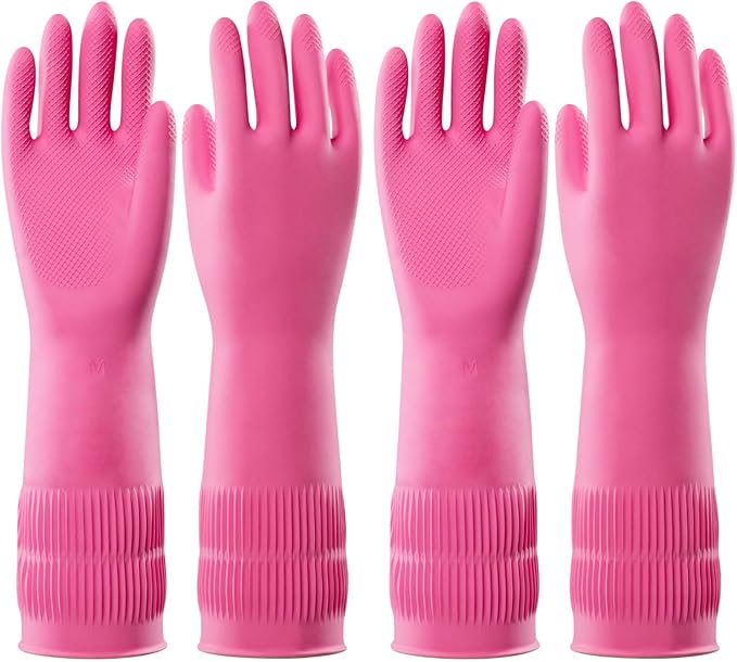 PACIFIC 2 Pairs Reusable Rubber Gloves by PACIFICPPE