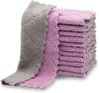 kimteny 12 Pack Kitchen Cloth Dish Towels, Premium Dishcloths, Super Absorbent by kimteny