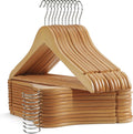 Wooden Hangers - 30 Pack - Clothes Hanger by Uinicor
