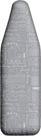 Simplify Ironing Board Cover | Scorch Resistant | Cotton | Thick Padding | by Simplify