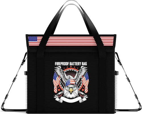 12V 50Ah LiFePO4 Lithium Battery Fireproof Safe Bag by Unknown