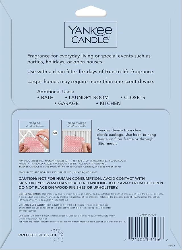 Yankee Candle Pink Sands Whole Home Air Freshener - Image 3
