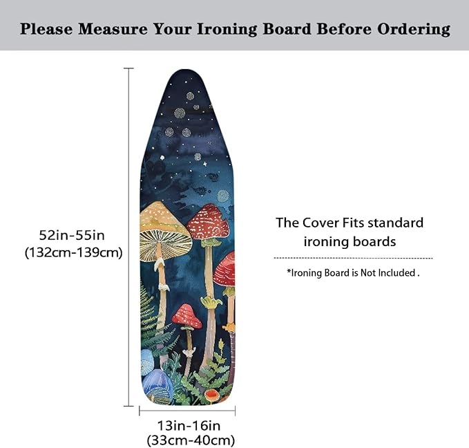 Mushroom Ironing Board Cover Padded - Image 5