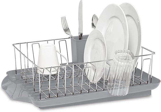 Farberware 3-Piece Large Capacity Dish Drying Rack Set - Image 4