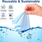 Frienda 50 Pcs Microfiber Cleaning Cloth - Image 2
