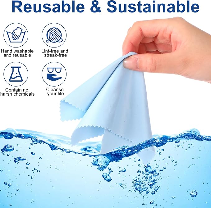Frienda 50 Pcs Microfiber Cleaning Cloth - Image 2