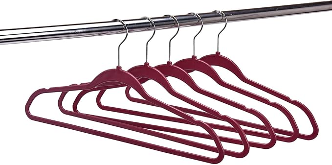 Quality Hangers 50 Pack Slim Plastic Hangers - Image 7