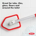 OXO Good Grips Extendable Shower, Tub and Tile Scrubber - Image 9