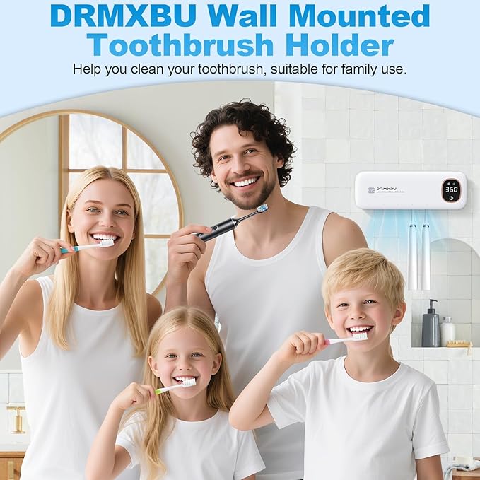 Toothbrush Sanitizer and Holder, DRMXBU Toothbrush Holders - Image 6