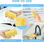 4 Pack Damp Clean Duster Sponge, Magic Sponge Eraser - Image 7