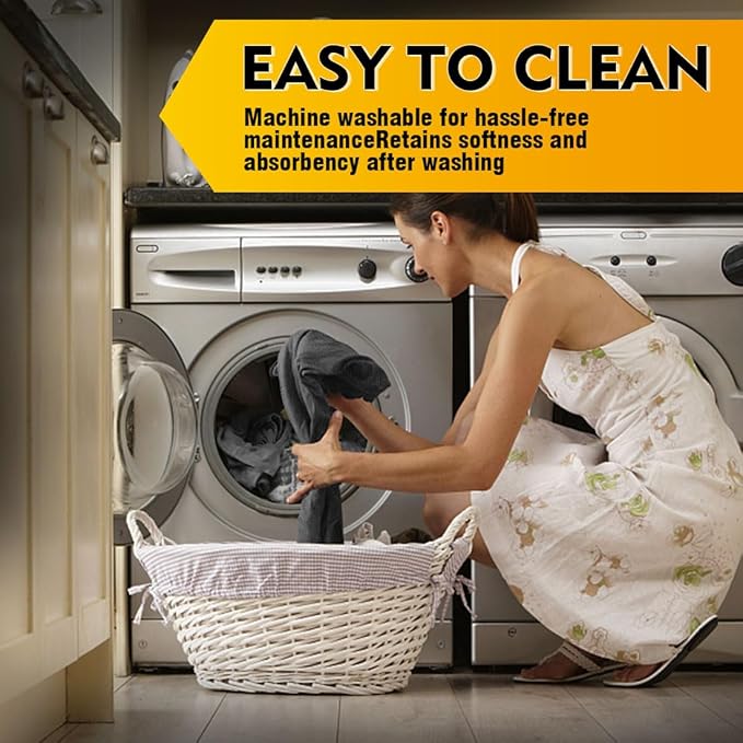 HOMEXCEL Car Drying Towels, 2 Pack Professional Microfiber Towels - Image 7